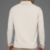Polo de manga larga «Double Take» - Color hueso