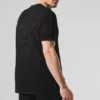 Polo de punto abierto - Negro