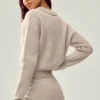 Polo Northstar de cachemira - Avena jaspeada