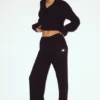 Polo Northstar de cachemira - Negro