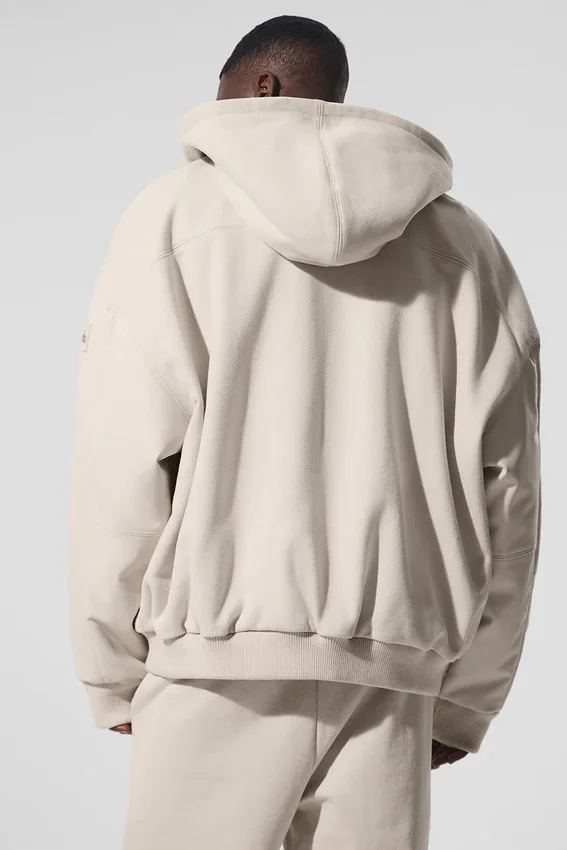 Selecciona la chaqueta bomber con capucha - Bone