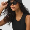 Sombrero cloche de punto vaquero - Negro/Antracita
