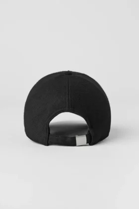 Sombrero de camionero «District» de mezcla de lana – Negro