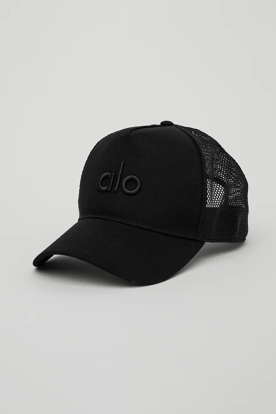 Sombrero de camionero District - Negro