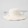 Sombrero de lana merina - Marfil