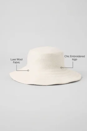 Sombrero de lana merina – Marfil
