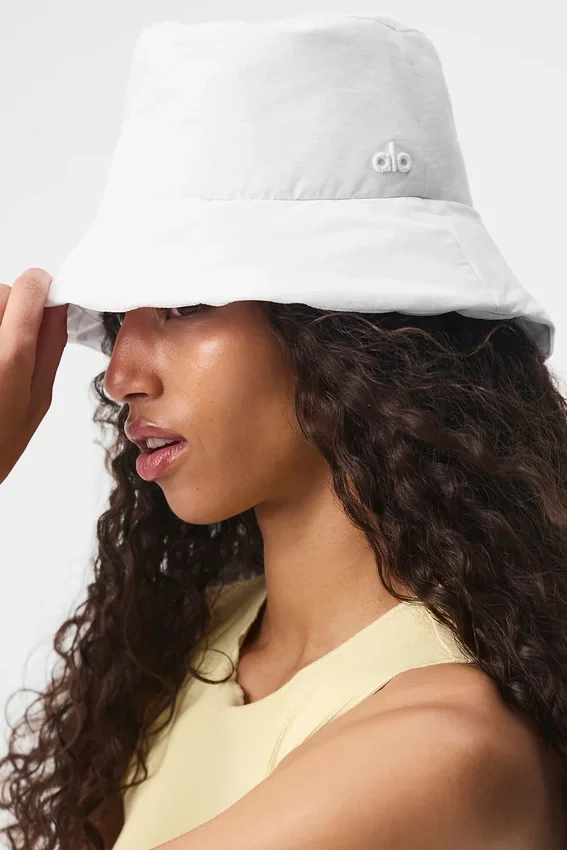Sombrero de pescador acolchado «Good Shade» - Blanco