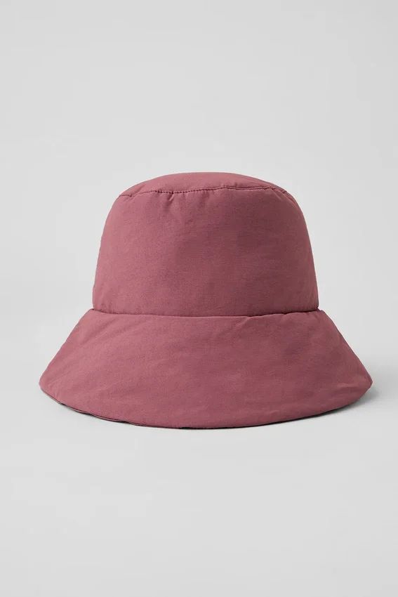Sombrero de pescador acolchado «Good Shade» - Trufa burdeos