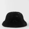 Sombrero de pescador «Starstruck» de piel sintética - Negro