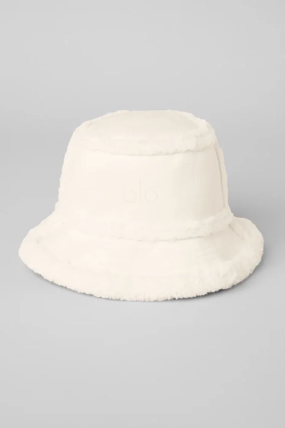 Sombrero de pescador Winterfun - Marfil