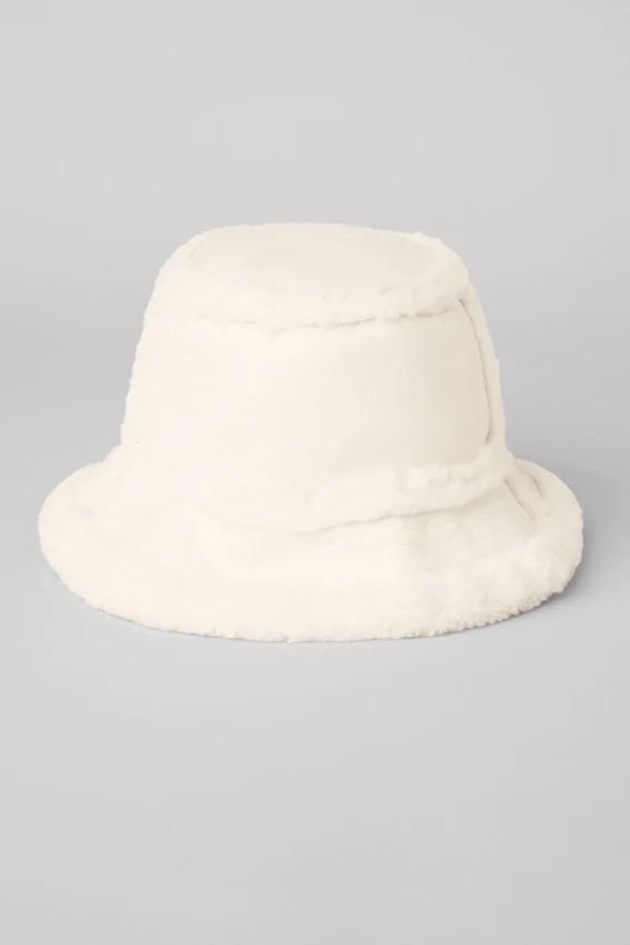 Sombrero de pescador Winterfun - Marfil