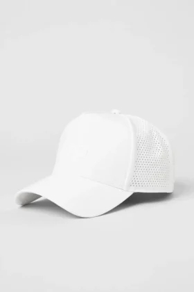 Sombrero Trucker de Performance District - Blanco