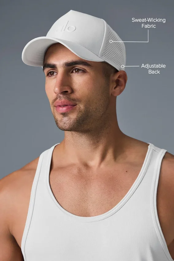 Sombrero Trucker de Performance District - Blanco