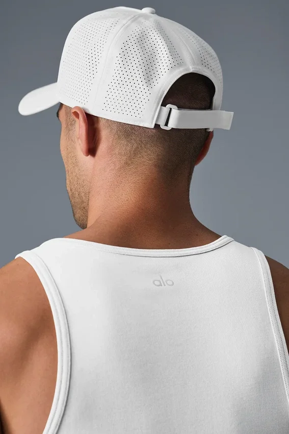 Sombrero Trucker de Performance District - Blanco