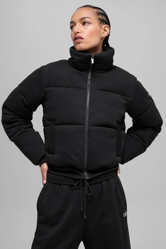 Sudadera acolchada - Negro