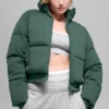 Sudadera acolchada - Verde trébol