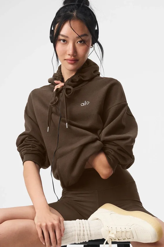 Sudadera con capucha Accolade - Espresso