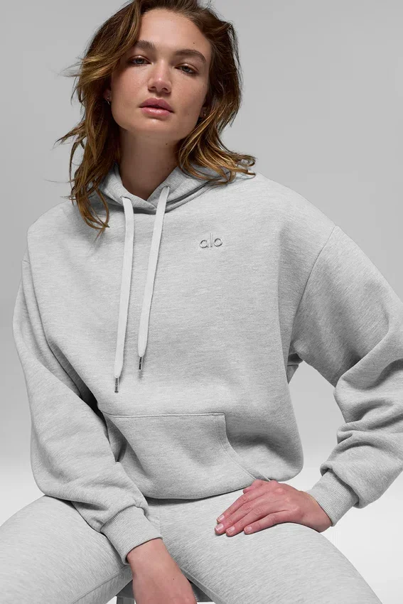 Sudadera con capucha Accolade - Gris jaspeado deportivo