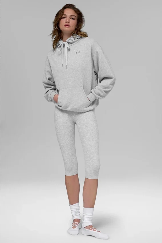 Sudadera con capucha Accolade - Gris jaspeado deportivo