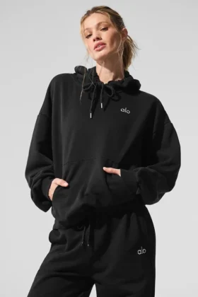 Sudadera con capucha Accolade - Negro