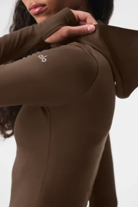 Sudadera con capucha Airlift Winter Warm – Espresso