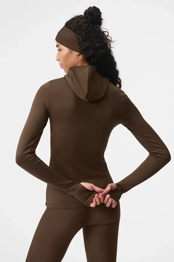 Sudadera con capucha Airlift Winter Warm - Espresso