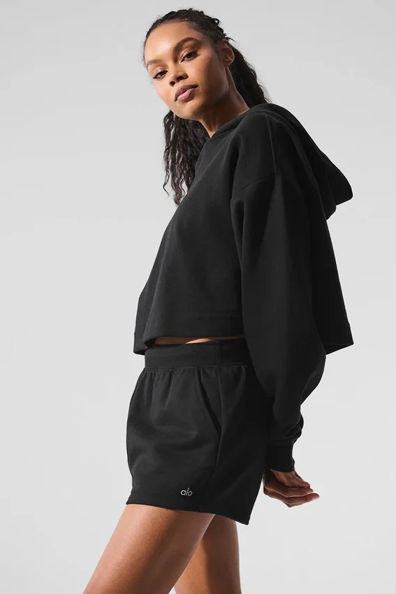 Sudadera con capucha Bae - Negro