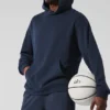 Sudadera con capucha Chill - Azul marino