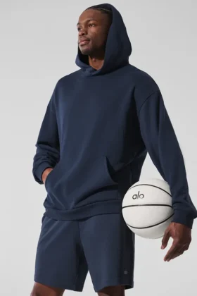 Sudadera con capucha Chill - Azul marino