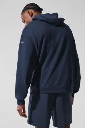 Sudadera con capucha Chill – Azul marino