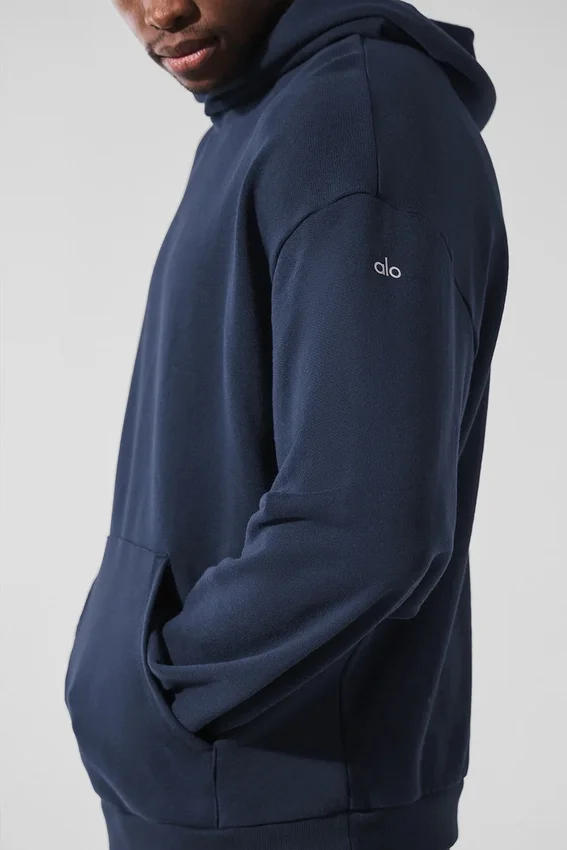Sudadera con capucha Chill - Azul marino