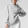 Sudadera con capucha Chill - Gris jaspeado deportivo