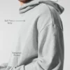 Sudadera con capucha Chill - Gris jaspeado deportivo