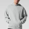 Sudadera con capucha Chill - Gris jaspeado deportivo