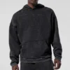 Sudadera con capucha «Chill Vintage Wash» — Lavado negro