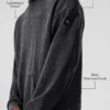 Sudadera con capucha «Chill Vintage Wash» — Lavado negro