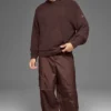 Sudadera con capucha de punto texturizado - Brownstone