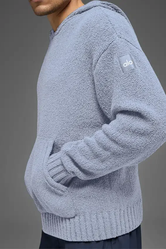 Sudadera con capucha de punto texturizado - Winter Frost