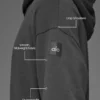Sudadera con capucha Double Take - Antracita