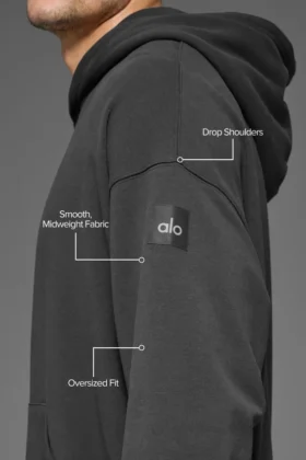 Sudadera con capucha Double Take – Antracita