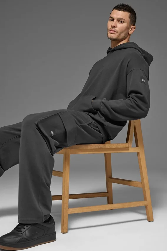 Sudadera con capucha Double Take - Antracita