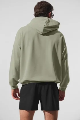 Sudadera con capucha Double Take – Caliza