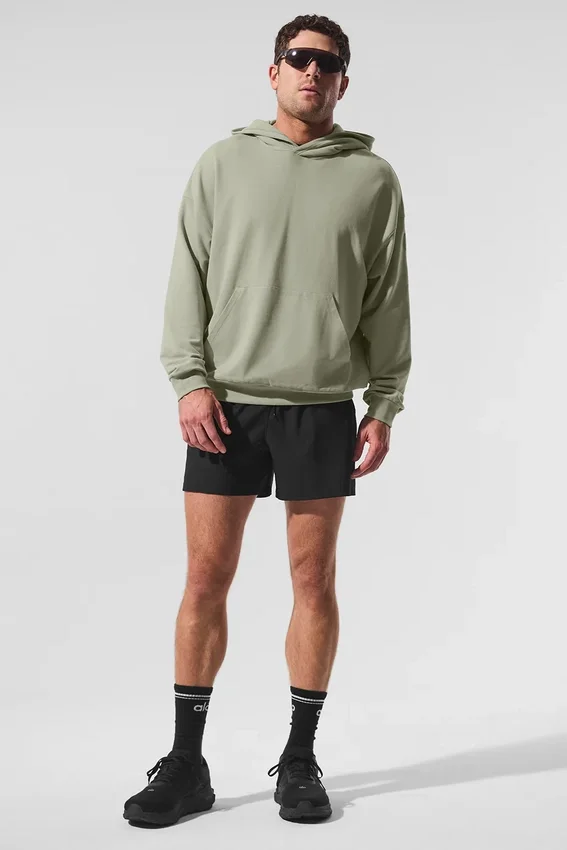 Sudadera con capucha Double Take - Caliza