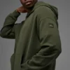 Sudadera con capucha Double Take - Verde oliva
