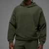 Sudadera con capucha Double Take - Verde oliva