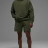 Sudadera con capucha Double Take - Verde oliva