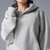 Sudadera con capucha Make Waves - Gris jaspeado deportivo tonal