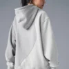 Sudadera con capucha Make Waves - Gris jaspeado deportivo tonal