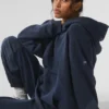 Sudadera con capucha «Make Waves» - Tonalidad azul marino