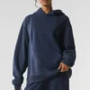 Sudadera con capucha «Make Waves» - Tonalidad azul marino
